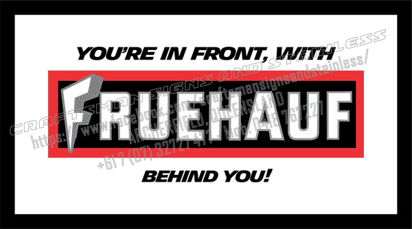 Fruehauf Trailer 'In Front' Bar Mat