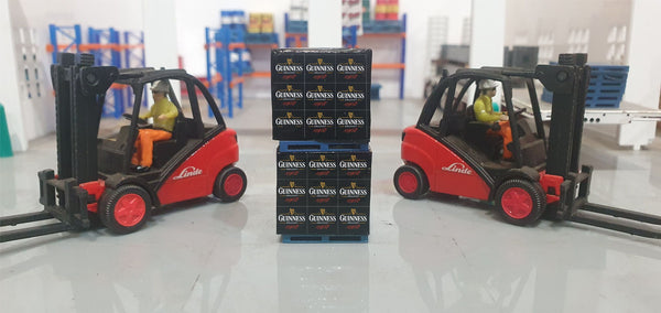 1:50 Scale model pallet loads of GUINESS