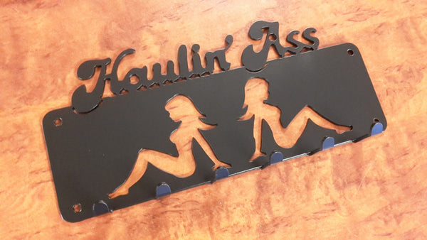 Key Ring holder (KRH), wall mounted HAULIN' ASS