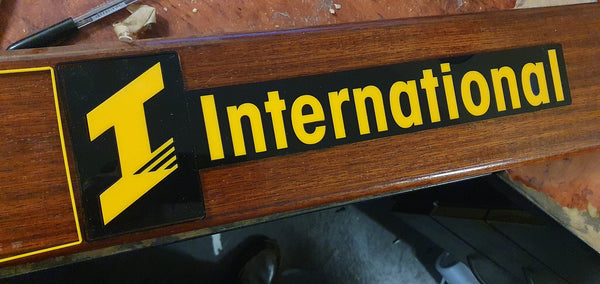 International (veco)Truck Sign