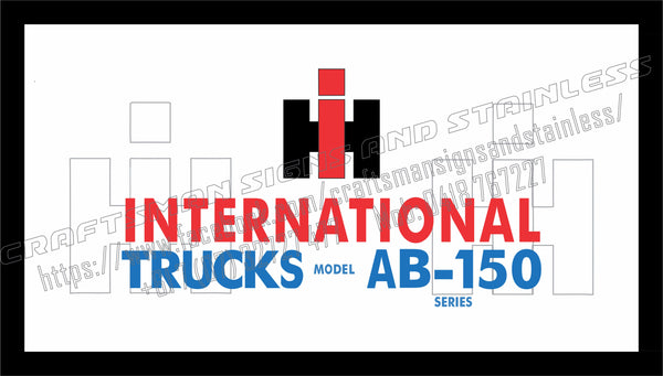 International Trucks AB150 Series Bar Mat