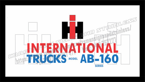 International Trucks AB160 Series Bar Mat