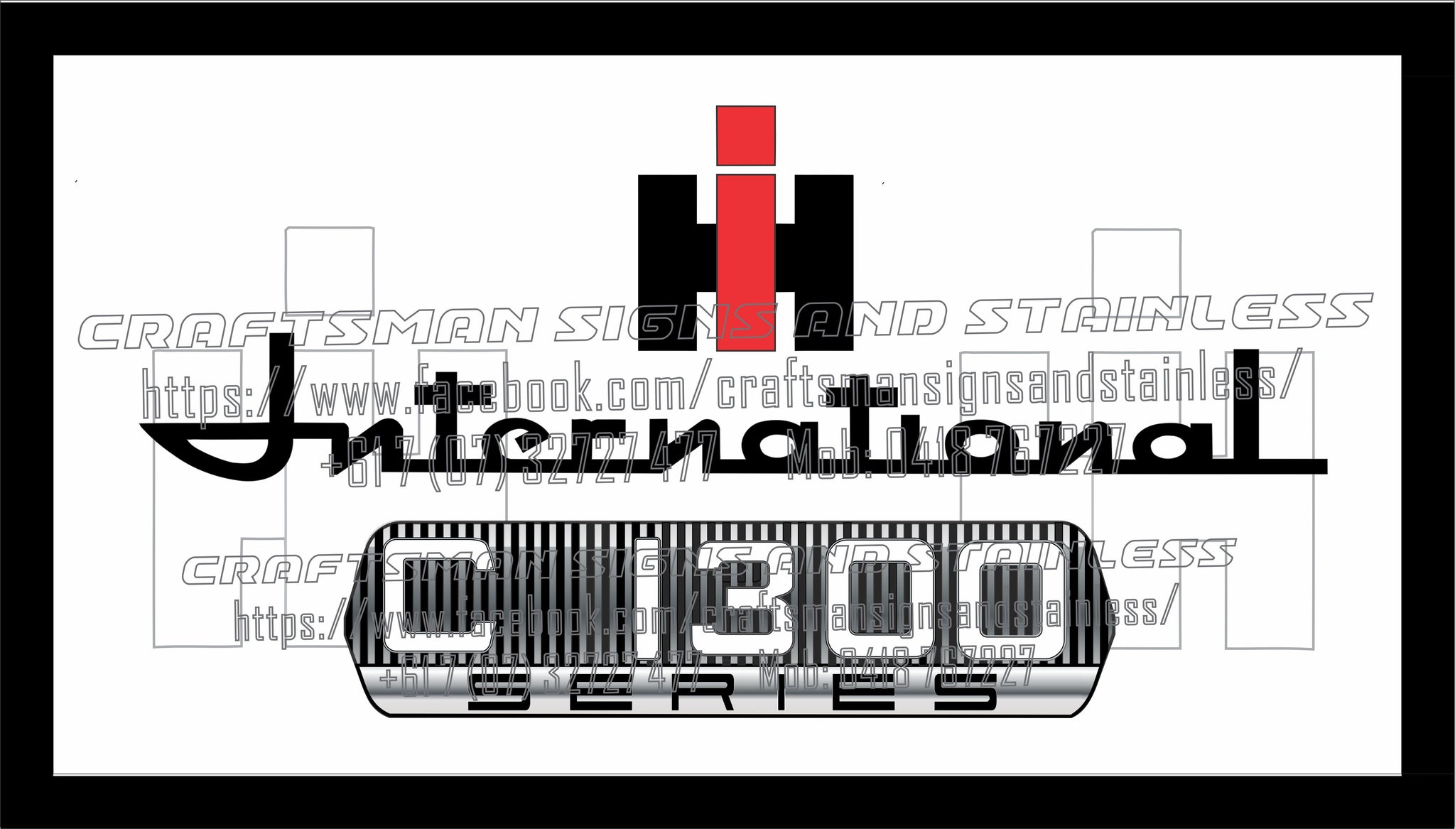 International Trucks C1300 Series Bar Mat