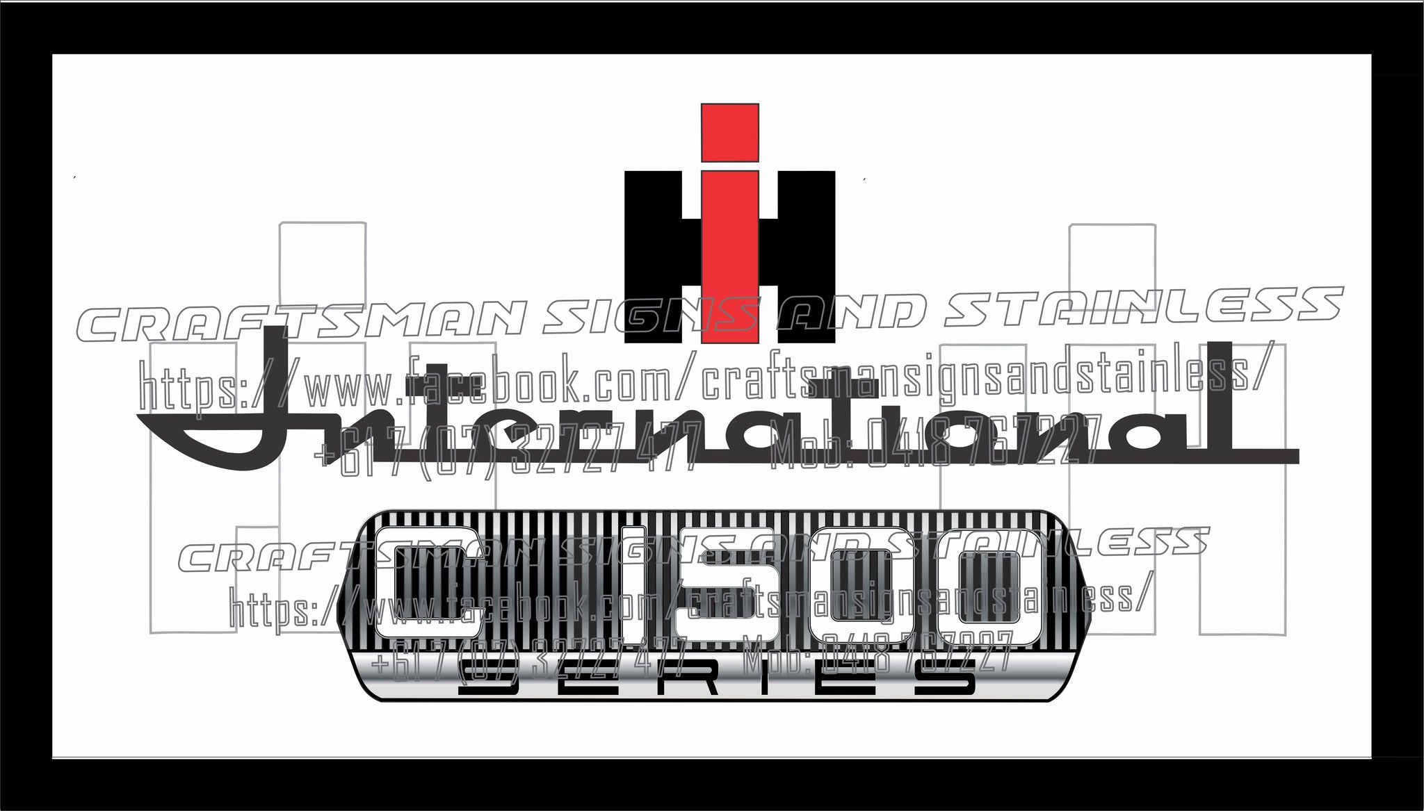 International Trucks C1500 Series Bar Mat