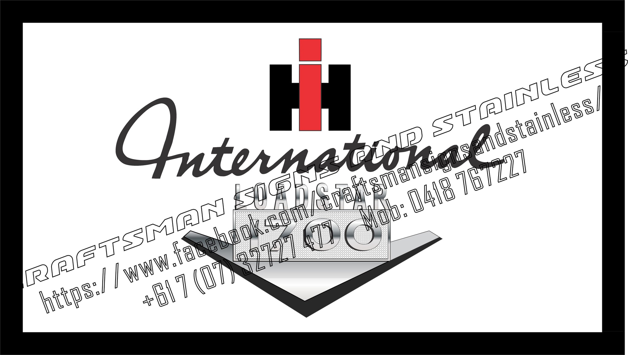 International Trucks Loadstar 1700 Series Bar Mat