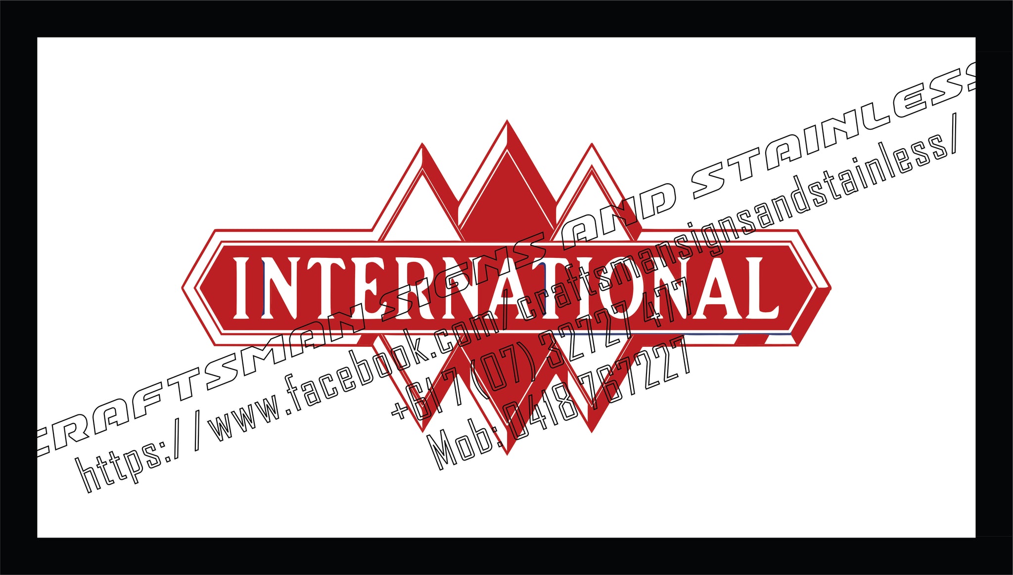 International Trucks BARMAT 7 Red
