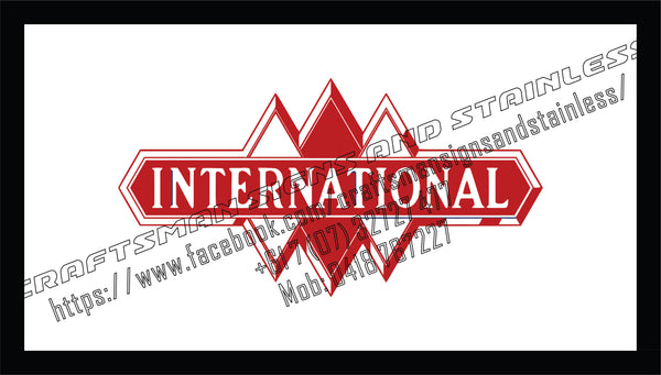 International Trucks BARMAT 7 Red