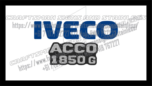 International/IVECO ACCO 1850G Trucks BARMAT 36