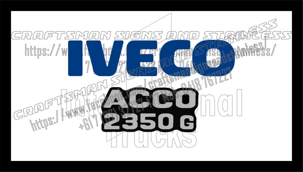 International/IVECO ACCO 2350G Trucks BARMAT 35