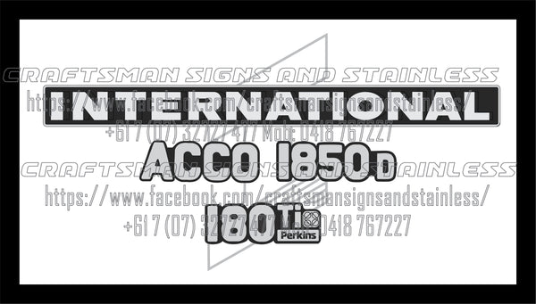 International/IVECO Trucks AACO 1850D BARMAT 44