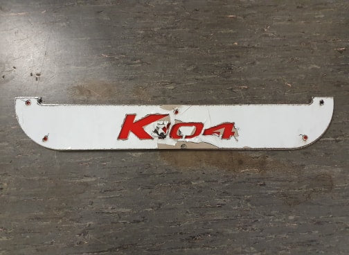 Custom Stainless Steel Mudflap Counterweights K104 Kenworth