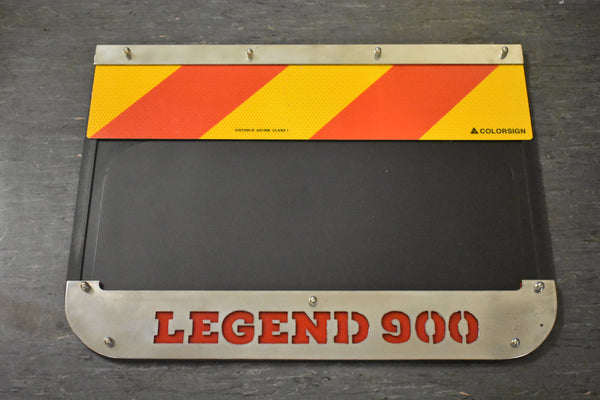 Custom Stainless Steel Mudflap Counterweights LEGEND 900