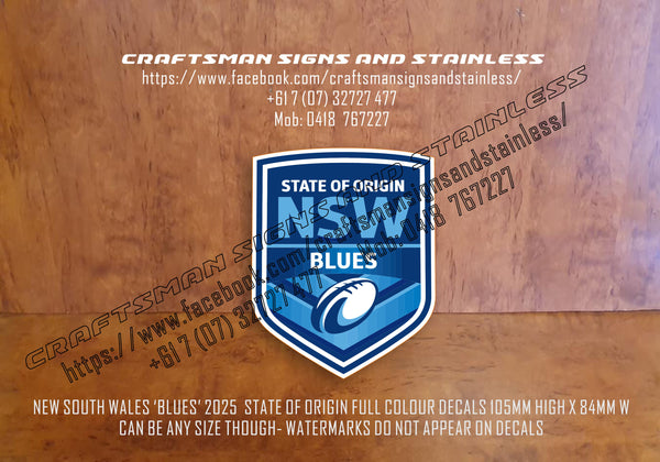 NSW State of Origin Shield