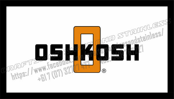 OSHKOSH Logo Bar Mat