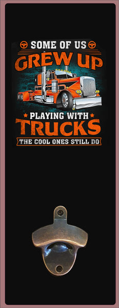 Novelty Trucking wall mounted bottle opener
