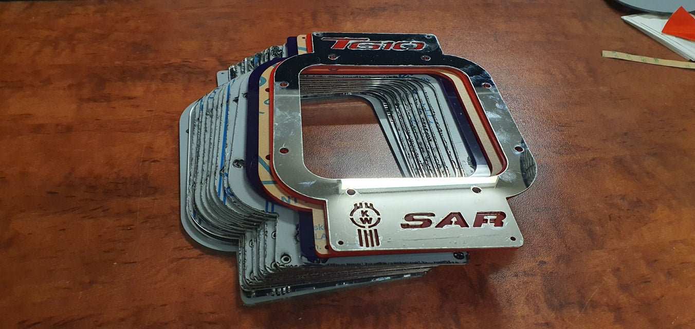 Stainless steel shift surround T610SAR