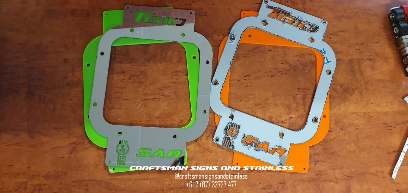Stainless steel shift surround T610SAR