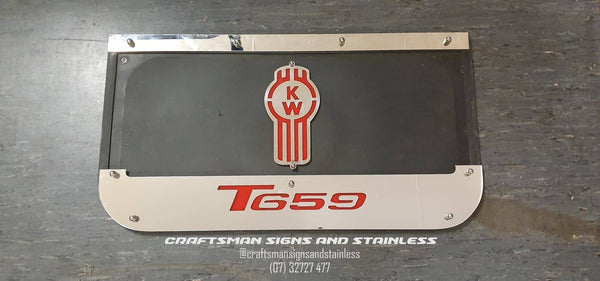 Custom Stainless Steel Mudflap Counterweights T659.