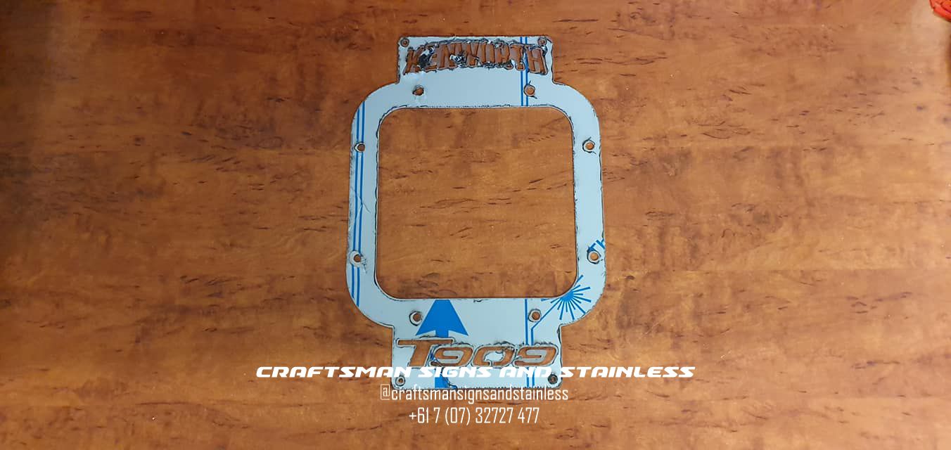 Stainless steel shift surround T909 (2)