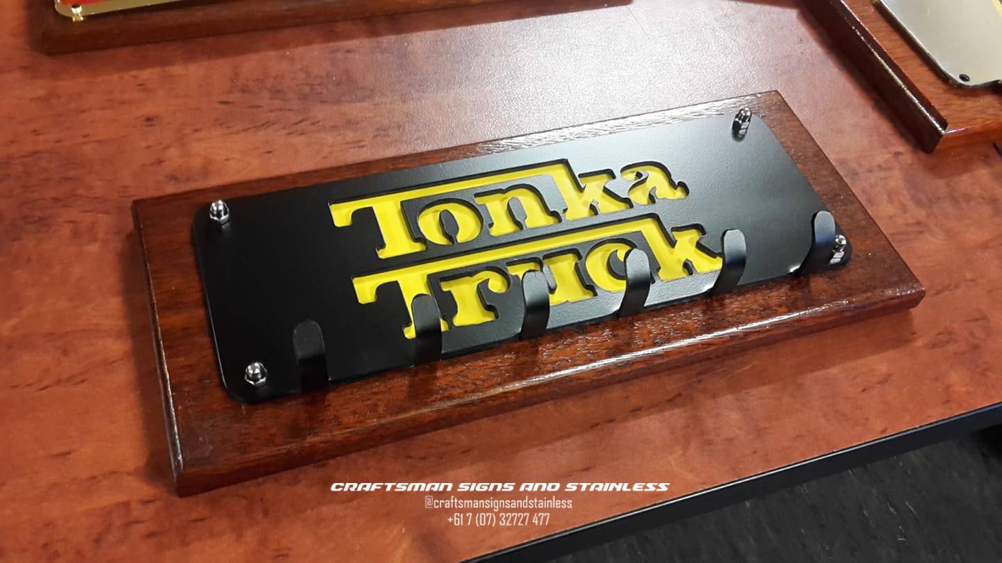 Key Ring holder (KRH), wall mounted TONKA Toys Yellow