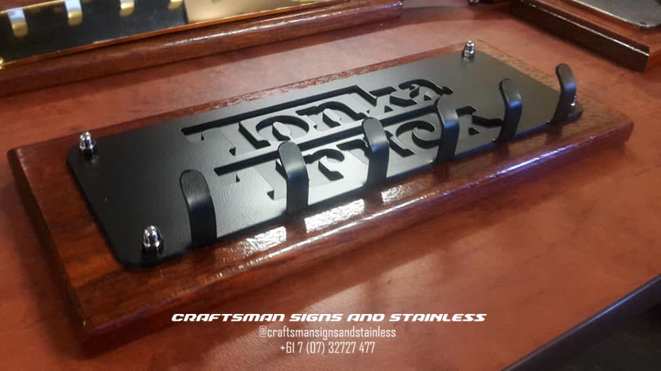 Key Ring holder (KRH), wall mounted TONKA Toys Black