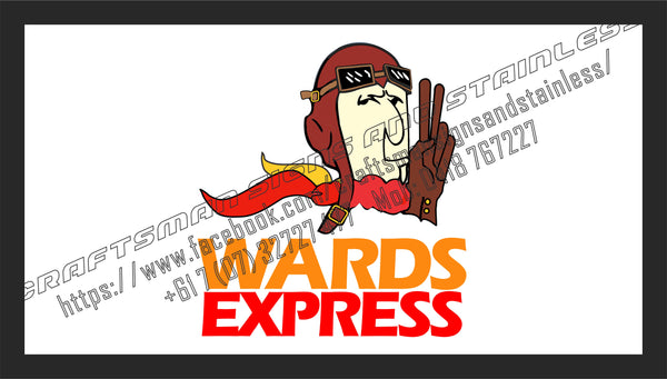 WARDS EXPESS Bar Mat 440 x 250mm