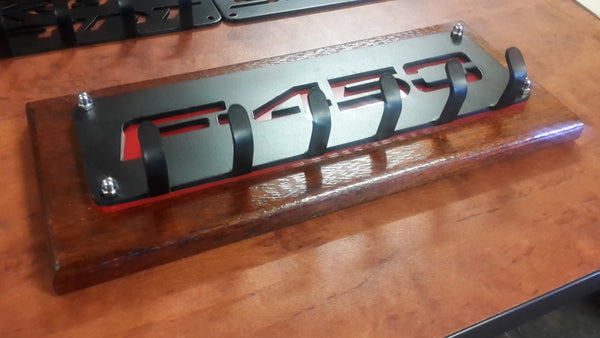 Key Ring holder (KRH), wall mounted Ford F450 Red