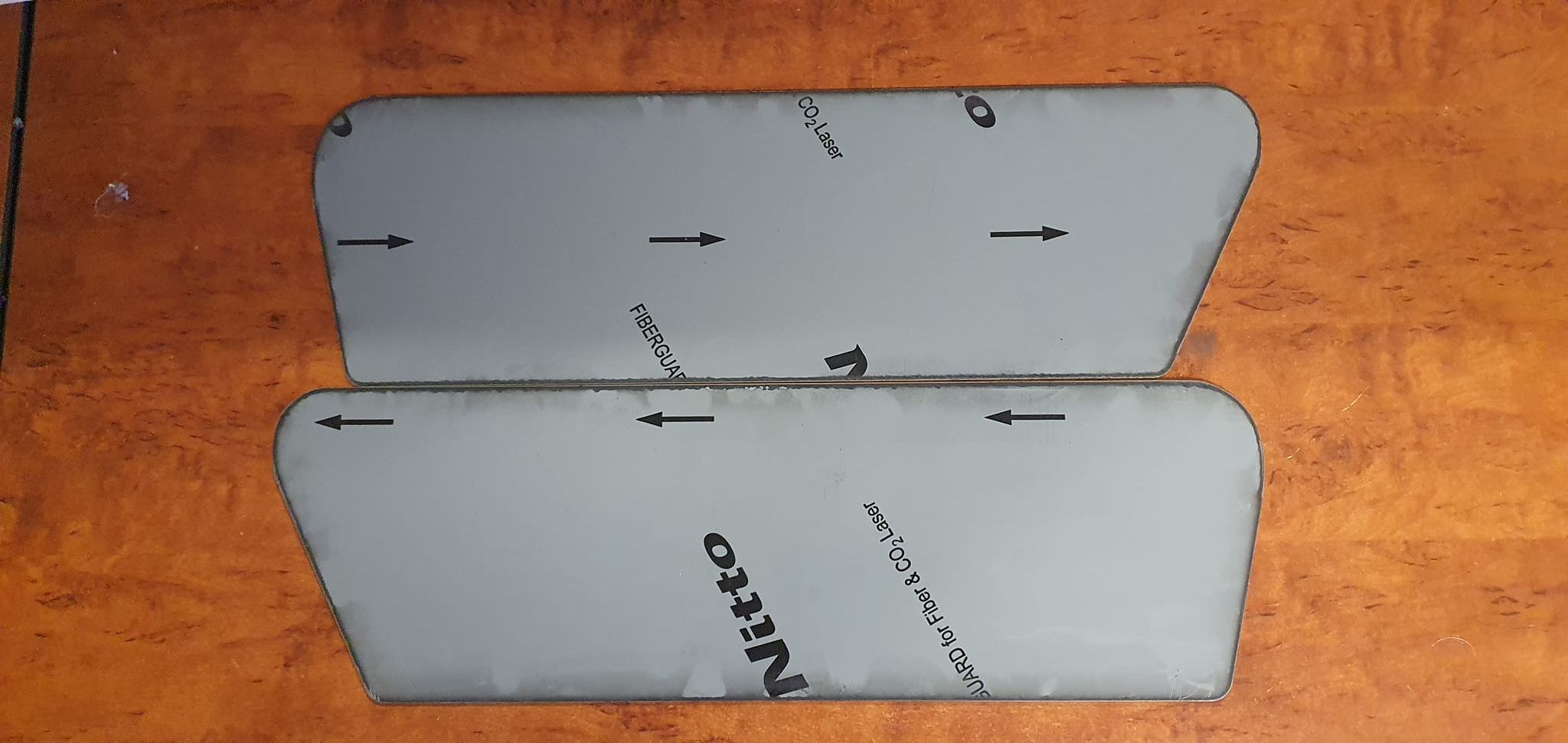 Stainless Steel scuff plates for K200 Kenworth (Blank)