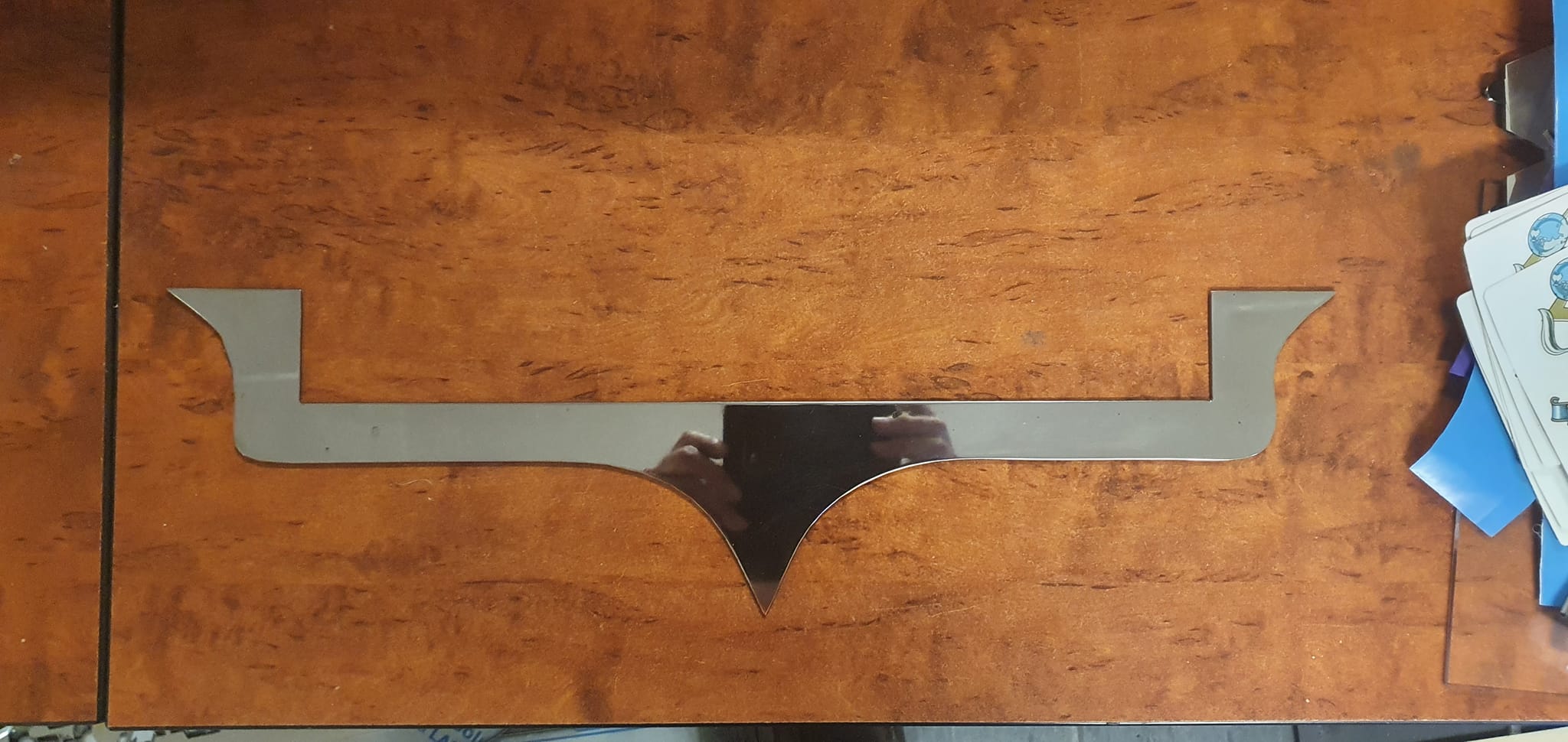 Stainless Steel KENWORTH Badge Accentuator/Embellisher