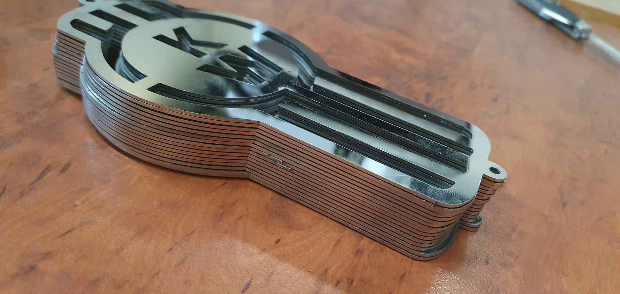 Custom Stainless Steel BOLT ON BUG LOGO