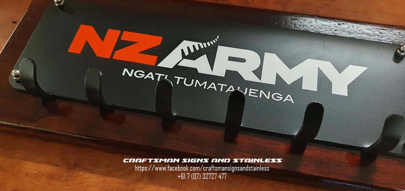 Key Ring holder (KRH), wall mounted NZ ARMY