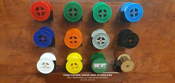 1:50 Scale Acrylic cable reels
