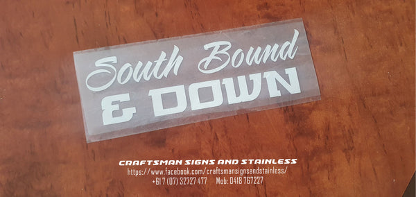 Smokey and the Bandit Vinyl Decal