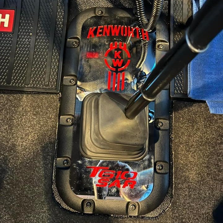 Stainless steel shift surround