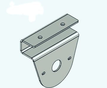 Watermelon light truck chassis mounting bracket straight