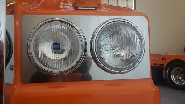 S/S Headlight backing, T909 short OEM