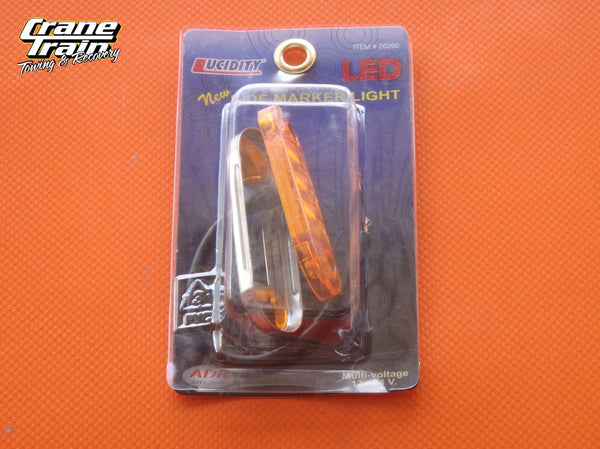 Lucidity LED 26260AK-V amber clearance light