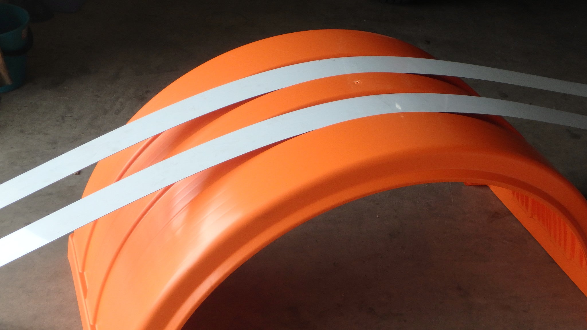 S/S Mudguard bling strips (One pair)