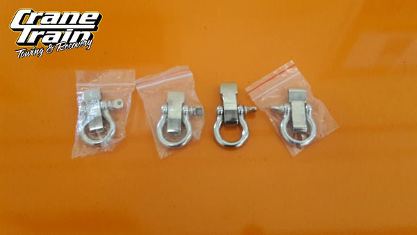 Paracord survival bracelet stainless bow shackle