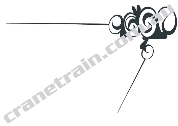 Decal, blinged scroll speed 7