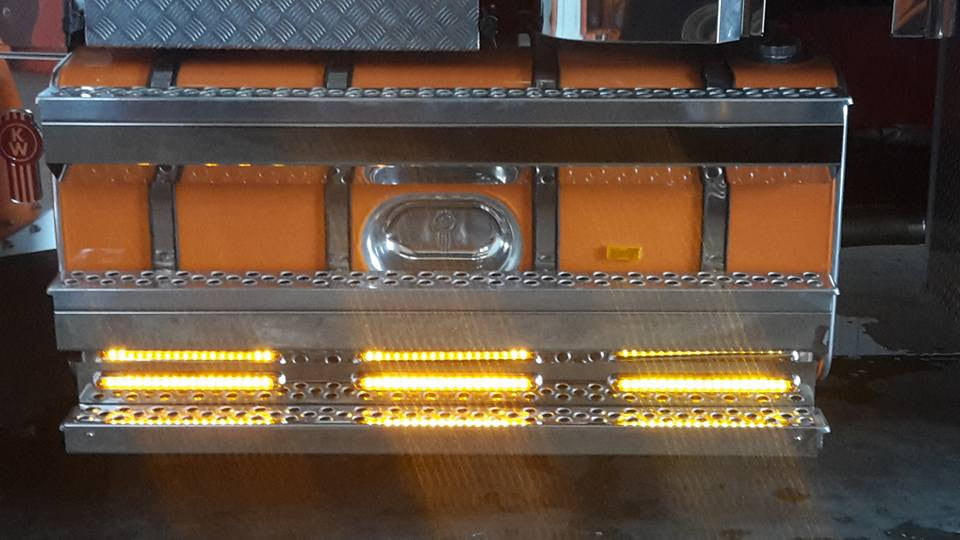 S/S Step skirts for T909 Kenworth
